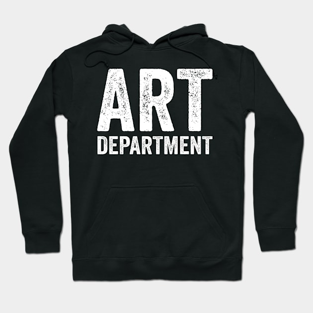 Art Departmen - White Style Hoodie by Akbar Rosidianto shop